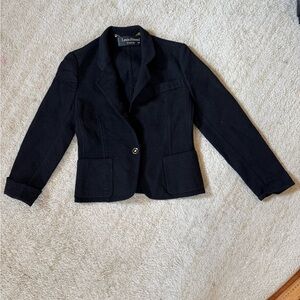 Louis Feraud Women's Elegant Black Suit Jacket